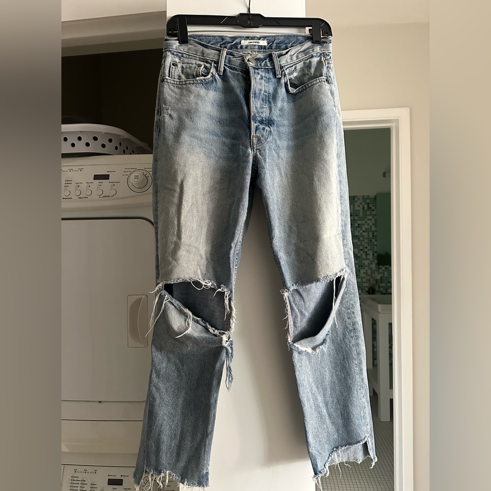 GRLFRND Helena High Rise Straight Jean